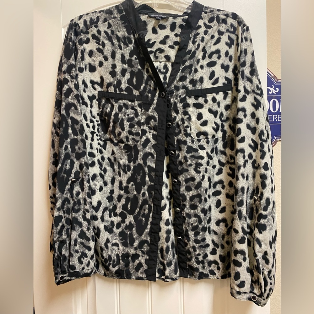 Notations Career Blouse Size L